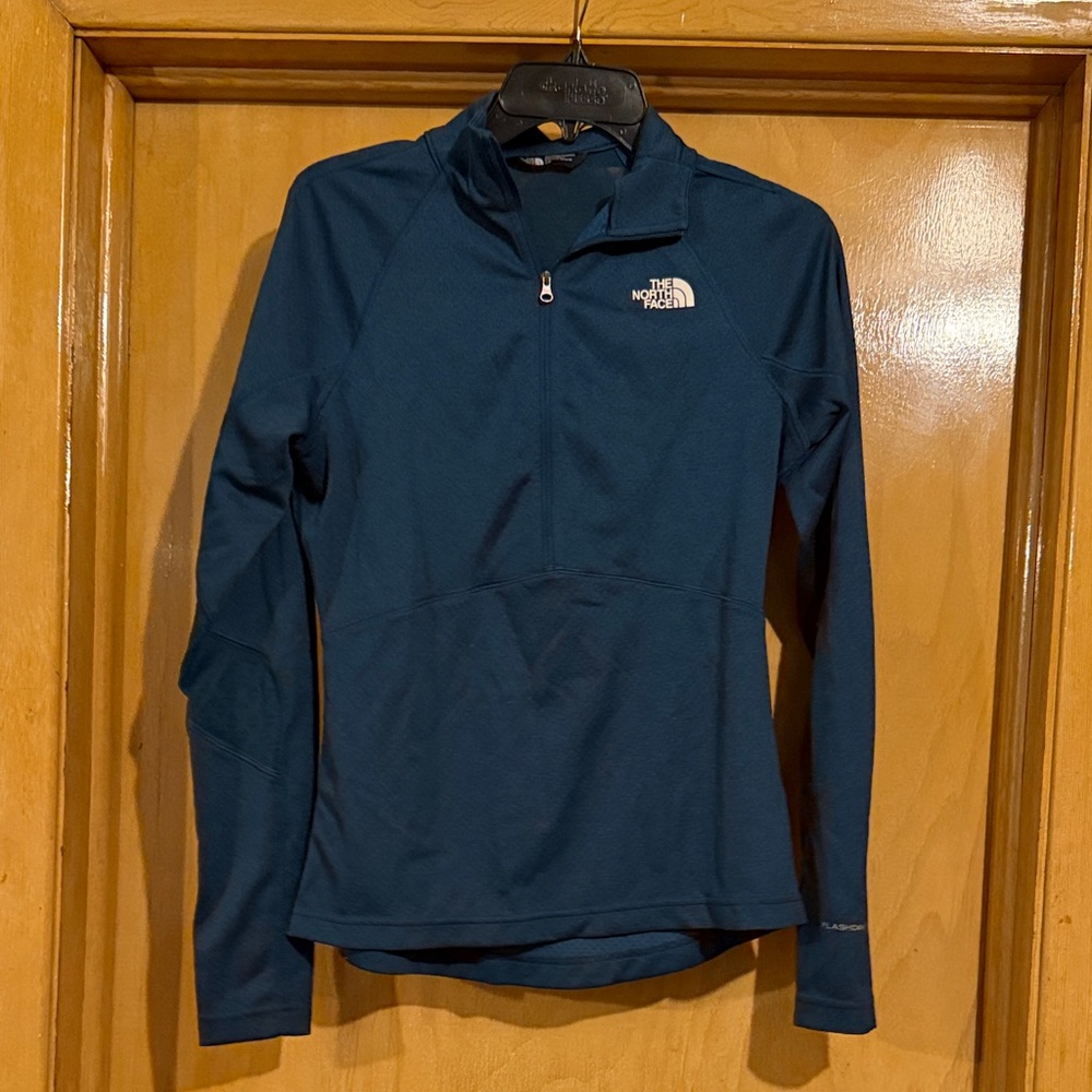 The North Face Women's Navy Half-Zip Sweatshirt